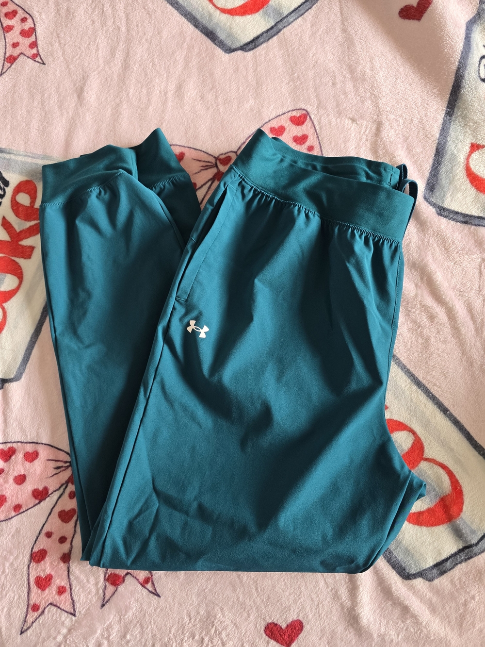 Under Armour Womens Teal Athletic Pants
